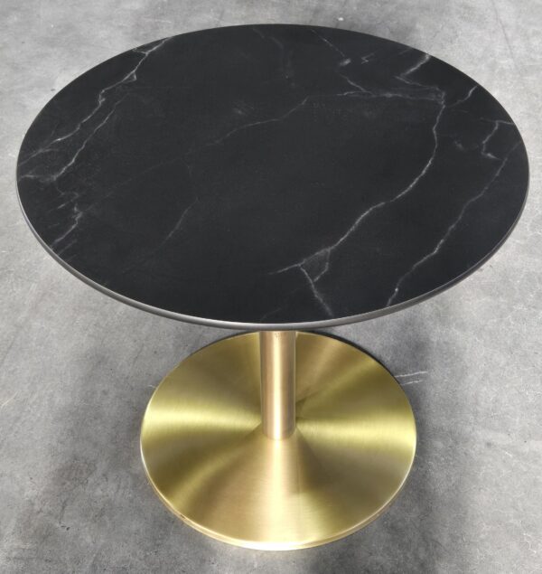 Black marble inox