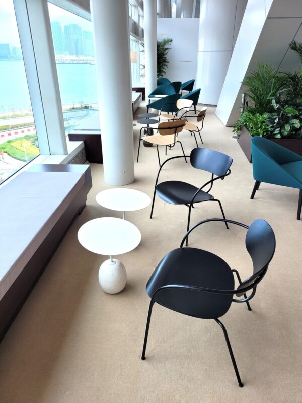 Black chairs