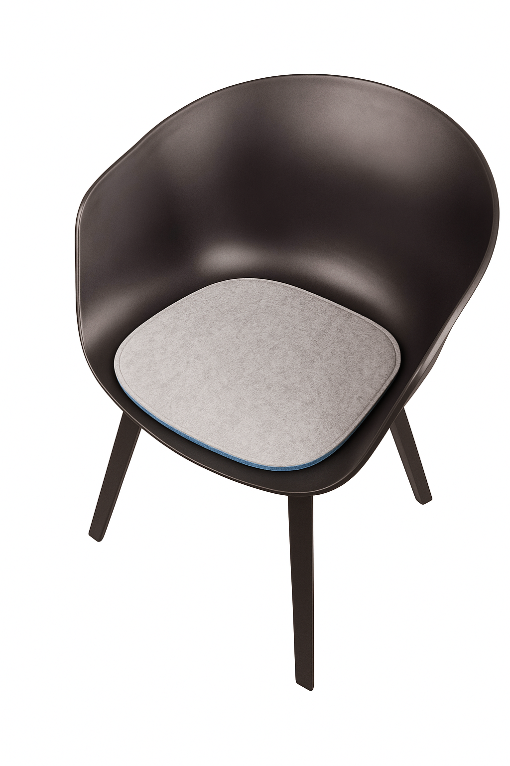 About a Chair Black Cushion