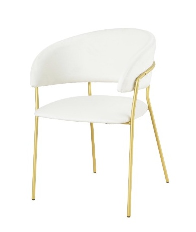 Dixy Armchair White